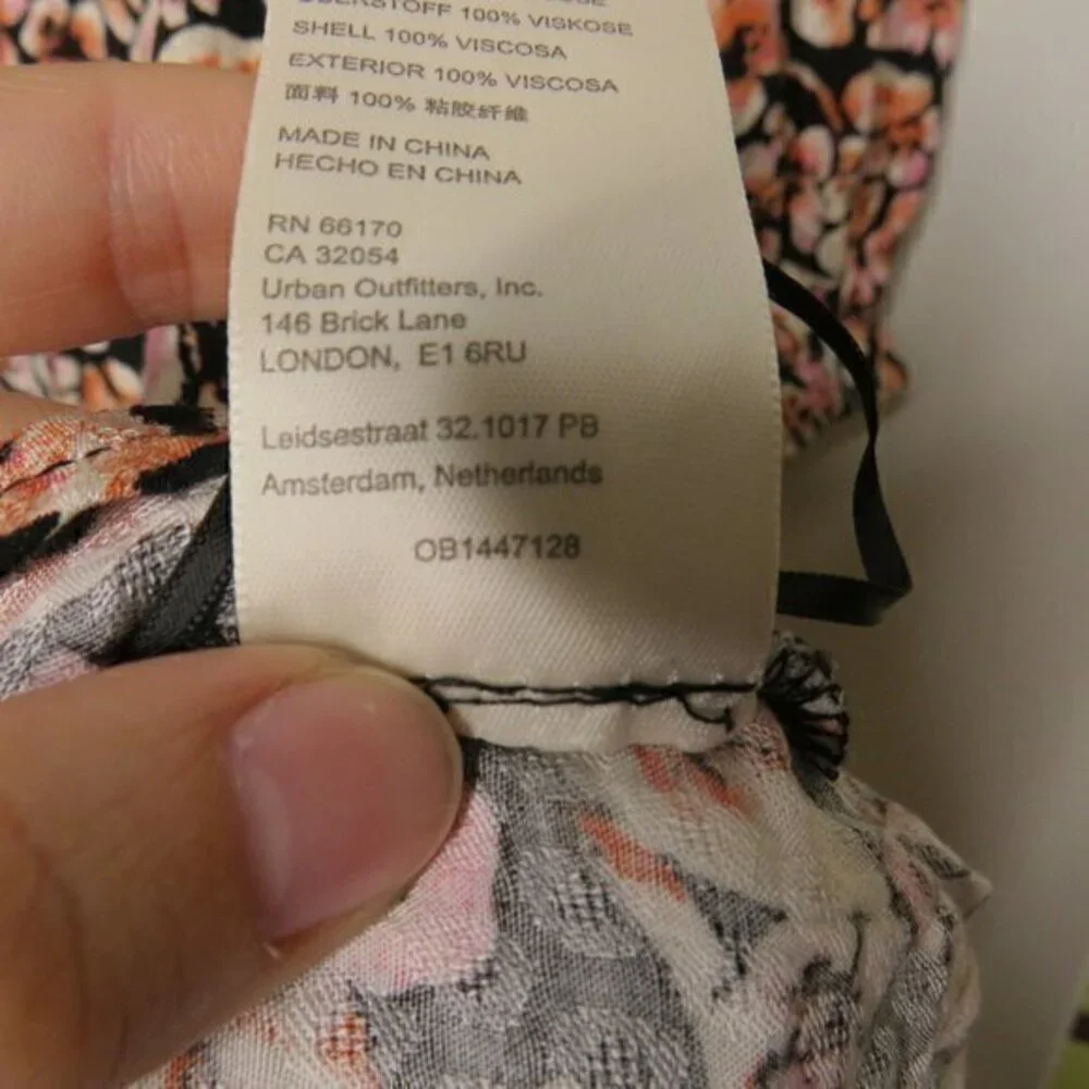 Free People Jael‎ Printed Mini Dress